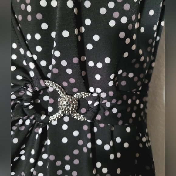 Lavish Capped Sleeve Blouse - Picture 2 of 10